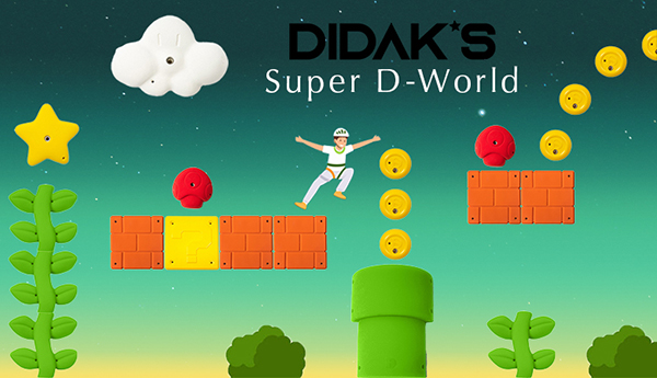 Didak's Super D-World holds for kids